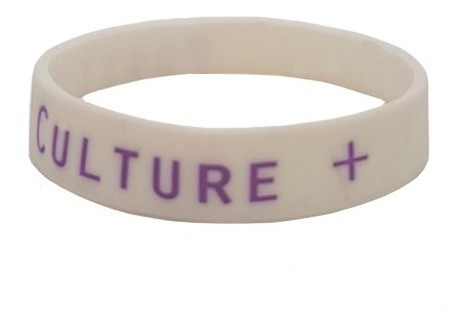 Pulsera Manilla De Silicona Positive Culture 