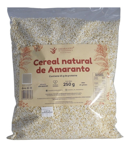  Amaranto Natural 1 Kg Libre De Gluten 