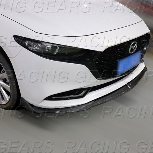 Fit 2019-2023 Mazda3 Mazda 3 Carbon Style Jdm Front Bump Mmi