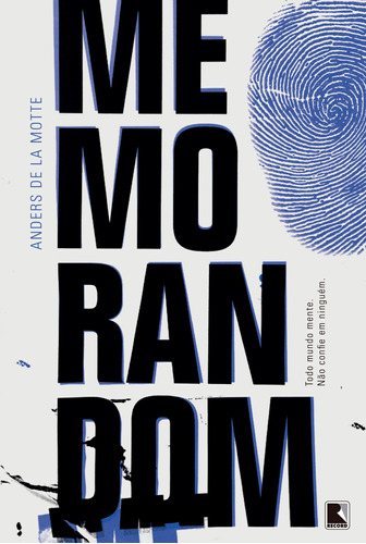 Memorandom, de Motte, Anders de la. Editora Record Ltda., capa mole em português, 2016
