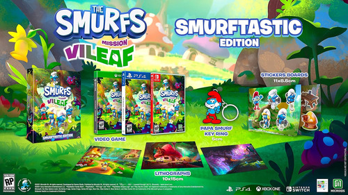 Los Pitufos: Misión Vileaf - Smurftastic Edition (nsw)