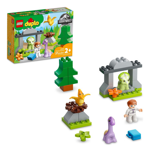 Lego Duplo Jurassic World Dinosaur Nursery Toys Con Baby Tri