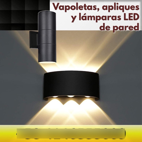 Aplique Led De Pared 12w Rectangular Vertical Liso 85-265v