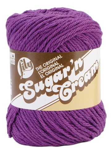 Sugarn Cream Yarn Bulk Buyolids Paquete De 6 Black Current 1