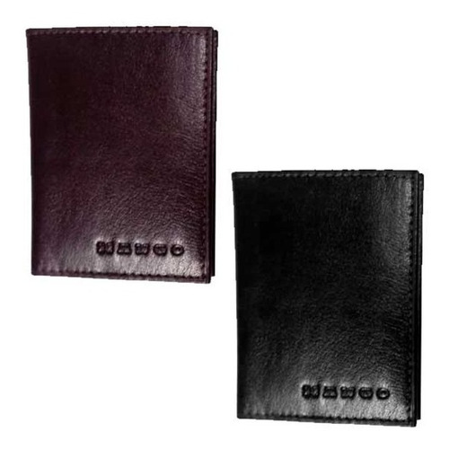 Tarjetero Cuero De Hombre Con Monedero Mango 37-p Mapleweb