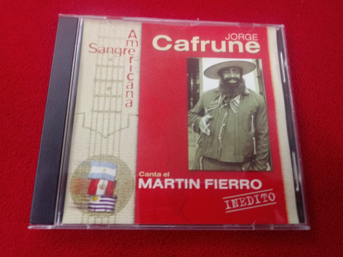 Jorge Cafrune / Canta Al Martin Fierro / Ind Arg A9