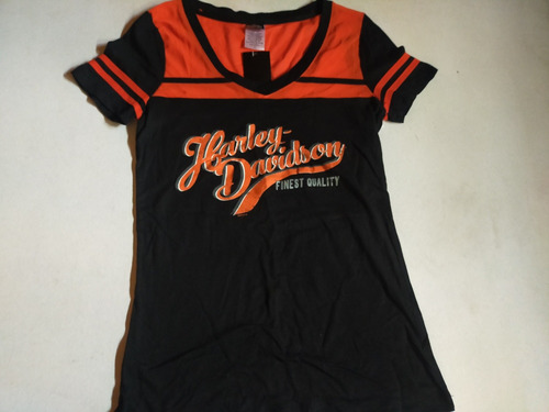 Playera Mujer Harley Davidson Chica 