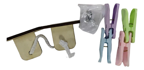 6 Tablero Ocupado, Accesorios De Clips De Ropa