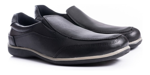 Imagen 2 de 9 de Zapatos Hombres De Vestir Urbano Nautico Cuero Ecológico