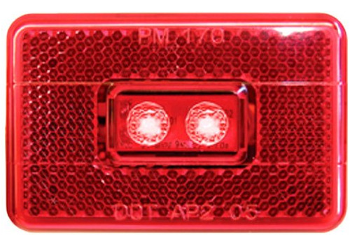 Peterson Piranha Luz Marcadora Led Lateral Reflejo Rojo