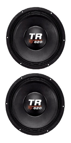 02 Alto Falante Woofer Triton Tr 620 Rms 12 Polegadas