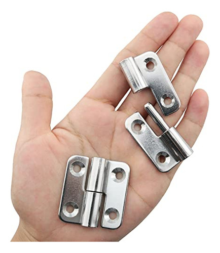 Hinges Desmontables Izquierdos 1.5puLG Acero Inoxidable 304