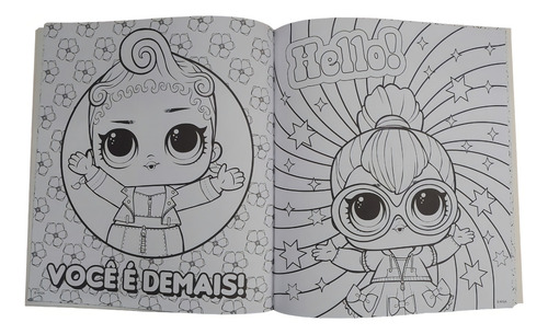 Libro para Colorear LOL Surprise de On Line Editora Tapa Blanda en Portugués 2023