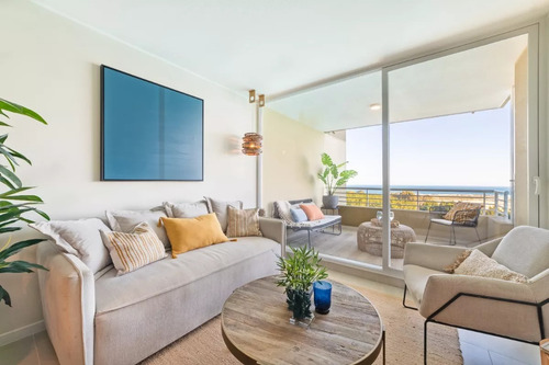 Amplio Depto De 2d+2b En Exclusivo Condominio En Las Cruces