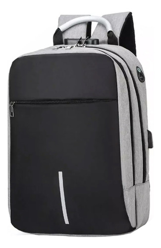 Mochila Porta Notebook Urbana Puerto Usb + Salida Para Audio (Reacondicionado)