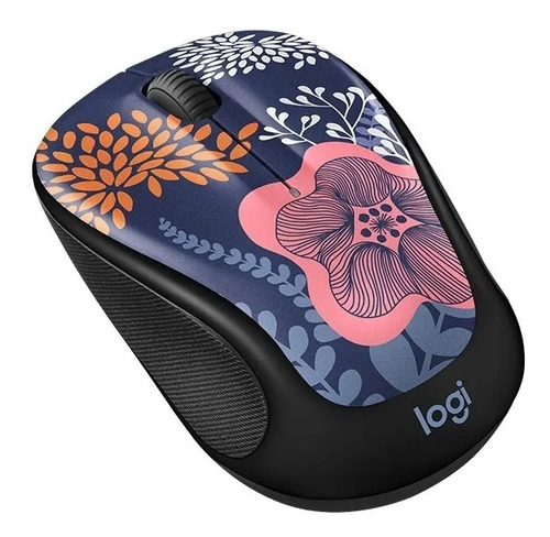 Mouse Logitech Inalambrico M317 Forest Floral Inalambrico