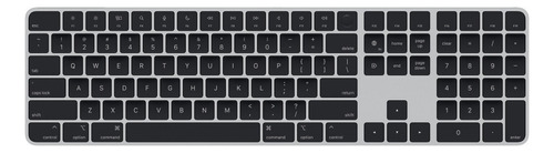 Teclado bluetooth Apple Magic Keyboard con Touch ID y teclado numérico QWERTY inglés US color negro