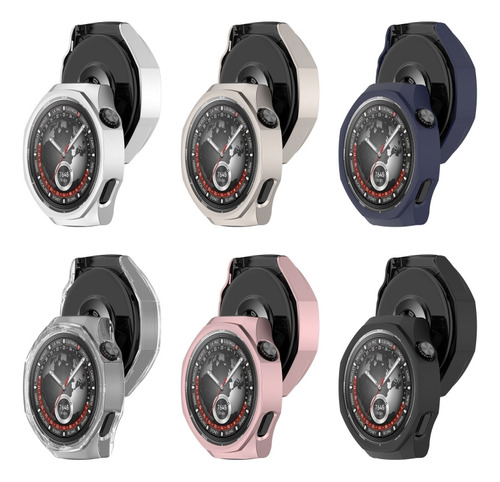 Funda De Reloj De Ordenador Negra Para Huawei Watch Gt 5 Pro