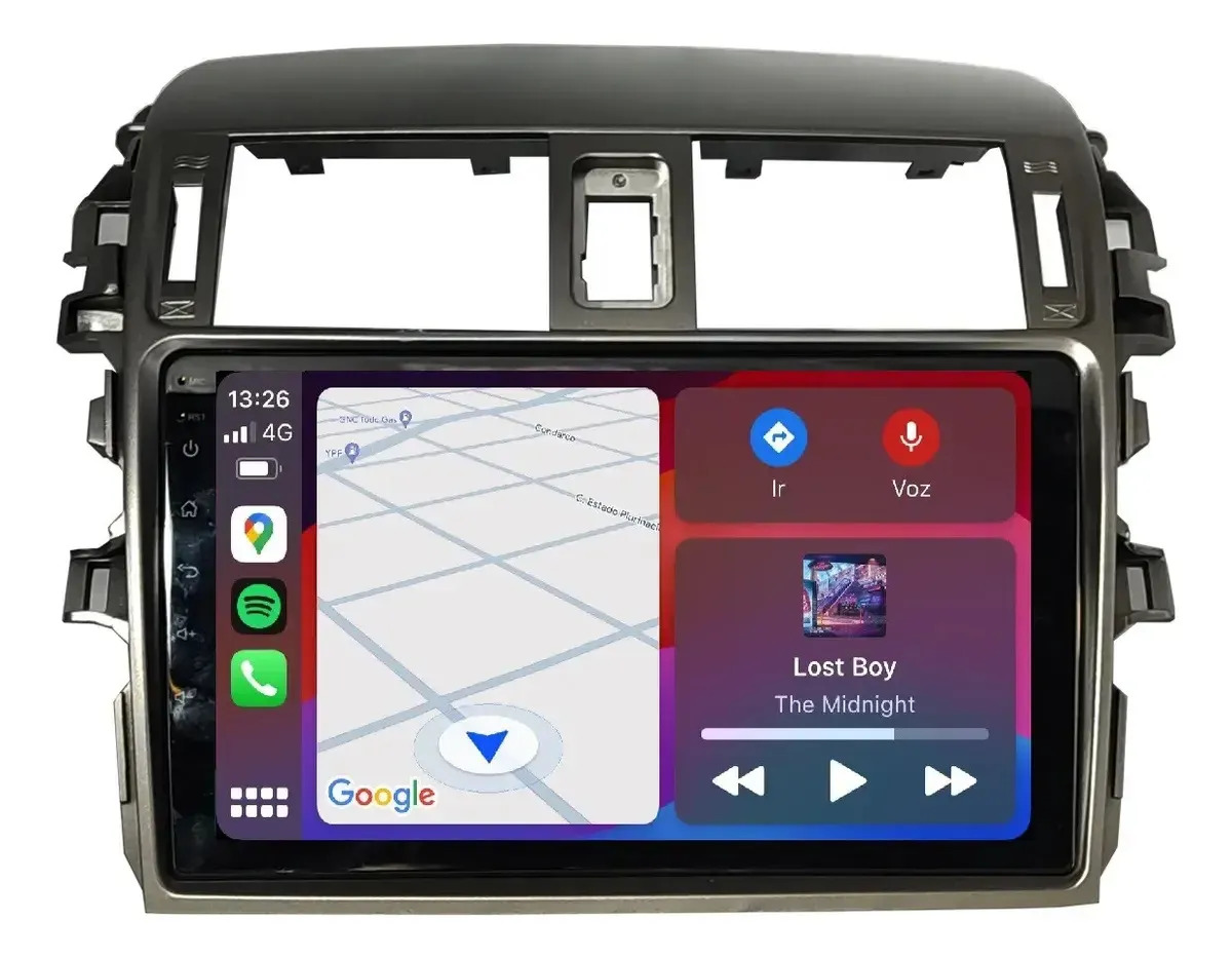 Stereo Android 15 Pantalla 9 Toyota Corolla 2008-2013 4+64gb Original
