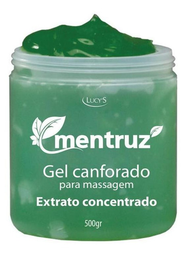 Gel Canforado Mentruz Para Massagem Alivia Dores