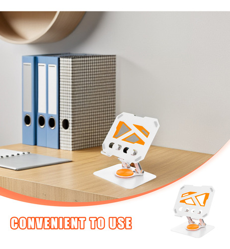 Soporte Ajustable Para Tableta De Escritorio: Plegable Y Liv