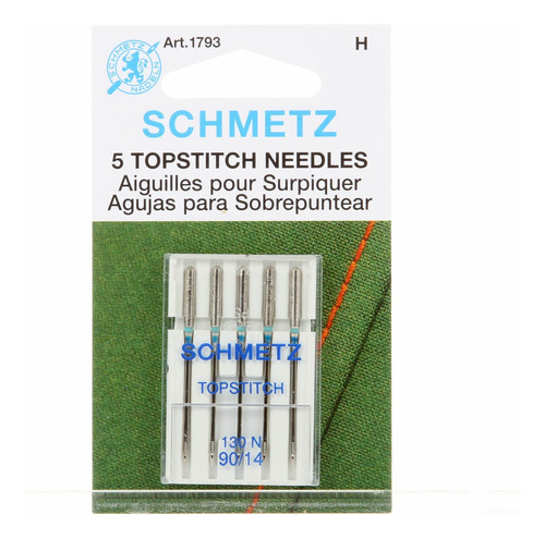 Schmetz Topstitch Sistema Aguja Para Maquina Coser 130 705