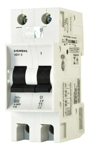 Termomagnética  Bipolar Siemens 8 - 10 - 16 - 25  A 