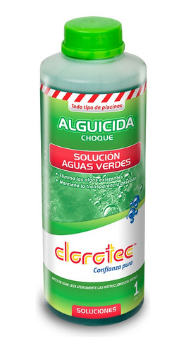 Alguicida Para Piscinas 1 Lts Clorotec