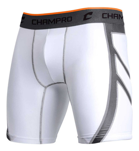 Sliding Short Beisbol Softbol Champro Bps15aw Blanco Adulto