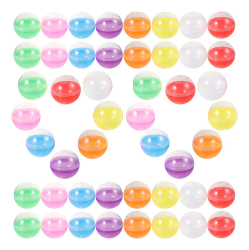 50pcs Empty Round Capsules Reusable Fillable Capsules Vendin