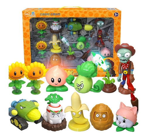 Juego Plantas Vs Zombies Colección Muñecos Juegos Infantil