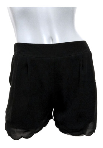 Short Marca Blu Pepper Color Negro Talla Chica