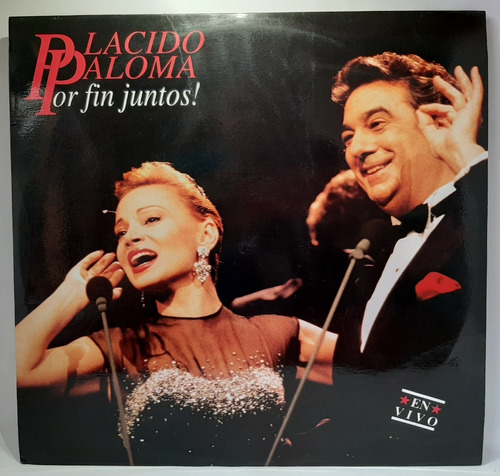 Vinilo Lp Plácido Domingo Y Paloma - Por Fín Juntos (vivo)