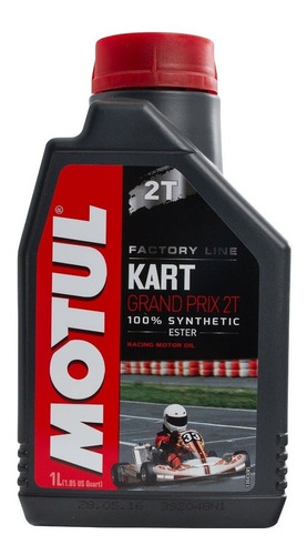 Aceite Go Kart Grand Prix 2t Motul 100% Sintetico 1l
