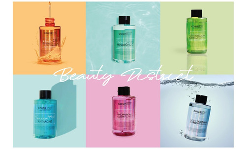 Imagen 2 de 10 de Kit 6 Tonicos Faciales Rostro Colorton Original Skin Care
