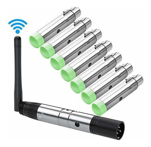 Receptor Inalámbrico Donner 8pcs Dmx512 Dmx Dfi Dj 2.4g