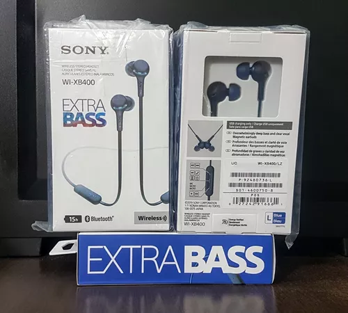 Sony WI-XB400 Auriculares inalámbricos Bluetooth con EXTRA BASS™, color azul