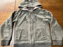 Comprar Campera Polar Cheeky Con Capucha Talle 12 Años Marrón.