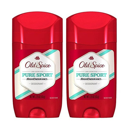 El Desodorante Old Spice 2,25 Oz Deporte Sólido Puro (paquet