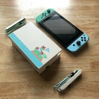Imagen 1 de 4 de Animal Crossing Nintendo Switch 32gb Console Bundle