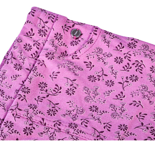 Legging Larga Estampada  Niña Morado