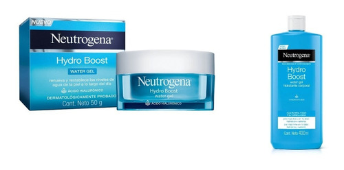 Kit Neutrogena Hidro Boost Facial + Corporal