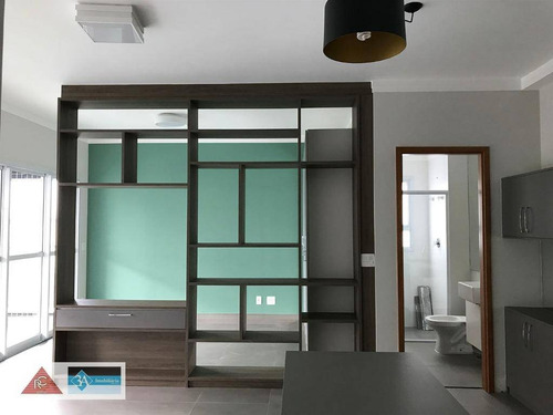 Imagem 1 de 23 de Apartamento Com 1 Dormitório À Venda, 55 M² Por R$ 620.000,00 - Jardim Anália Franco - São Paulo/sp - Ap6156