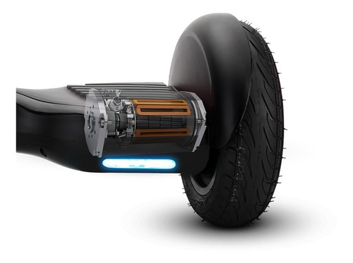 Hoverboard Cyclo By Vento Hover Tt Color Negro
