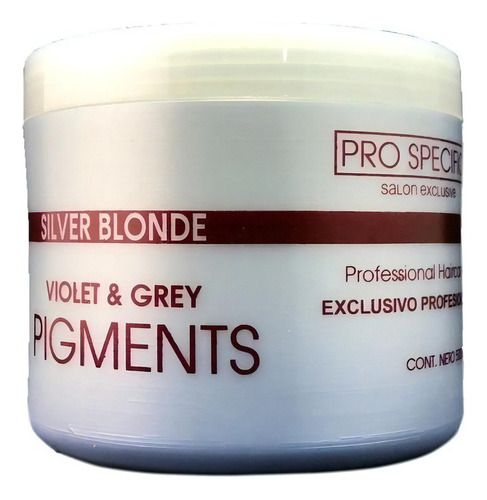 Mascara Mav Violeta Y Gris Color Pro Matizador Silver Blond