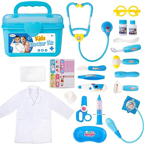 Kit Médico Duradero Niños, 23 Piezas, Juego De Simula...