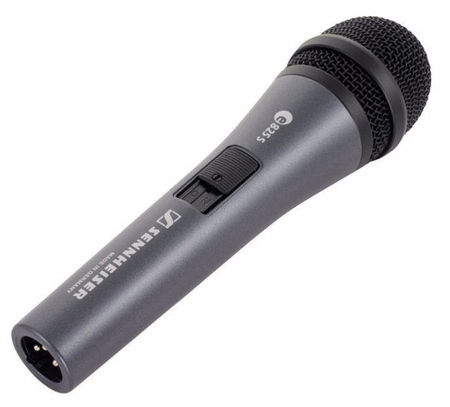  Micrófono Sennheiser E-825s Ideal P/microfoneo Vocal E Inst