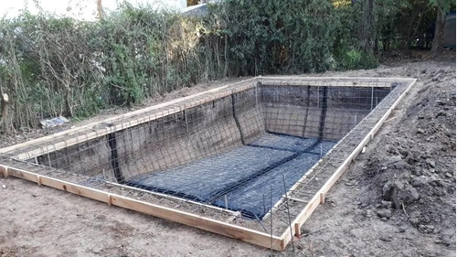 Construcción Piscinas De Hormigón 8x4