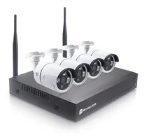 Comprar Kit 4 Camaras + Nvr Tuya Smart Exterior Wifi Audio Dimm