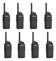 Comprar Kit 8 Radios Portátiles Radio Portátil Uhf 400-470 Mhz, 16ch